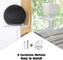 SIPRDE Acrylic Small Wall Shelf Set of 3 for Security Cameras, Baby Monitors, Easy to Install No Drill, Clear