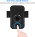 Amazon Basics 360 Universal Portable Smartphone Holder for Car, Air Vent Mount, Rotation, Easy to Install, One-Handed