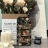 Akinmi 16 16 Case for iPhone Pro,Vintage Flowers Entwined Bookshelf Exquisitely Pattern Double Protective Phone Cover
