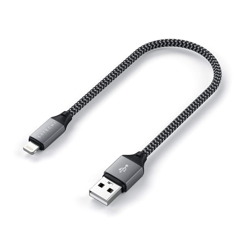 Satechi USB-A to Lightning Charging Cable - MFi Certified for iPhone 13 Pro Max/13 Pro/13 Mini/12 Pro Max/12