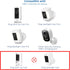 Solar Panel Charger for Ring Stick Up Cam Pro, Ring Spotlight Cam Plus/Pro with USB-C Plug (2PACK)