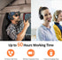 LEVN Bluetooth Headset with Microphone, AI Noise Cancelling, Wireless On-Ear Headphones for Remote Work