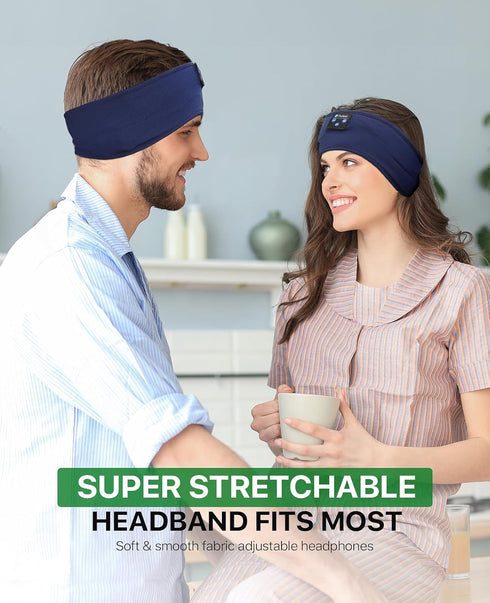 Sleeping Headphones, Sport Headband with Built-in Speakers, Perfect for Workout, Running, Yoga, Travel, Meditation