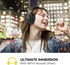 E7 Active Noise Cancelling Wireless Bluetooth Headphones with Rich Bass, Clear Calls, Bluetooth 5.0, 30 Hours Playtime,