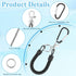 TIESOME 2 4 1 PCS Phone Lanyard Tether with Patch, Phone Leash Anti-theft Phone Strap with Patch & Carabiner Anti-Drop