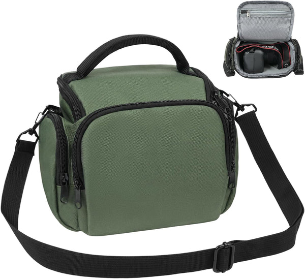 Ainiv DSLR Camera Bag, Waterproof Anti-Shock SLR Camera Case, Large Adjustable Shoulder Strap