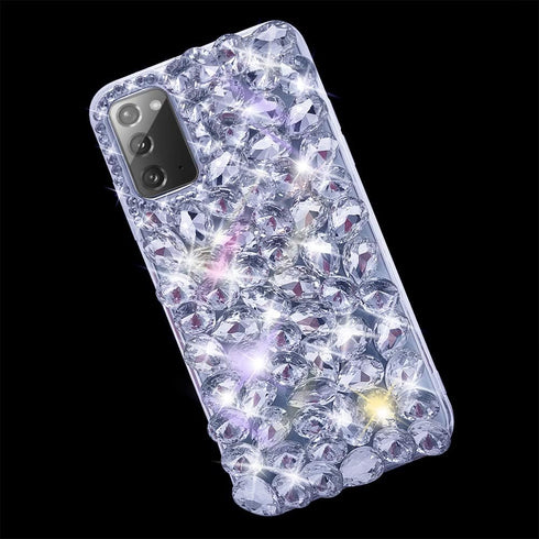 Bonitec 3D Glitter Sparkle Bling Case for Samsung Galaxy Note 20 - Luxury Shiny Crystal Rhinestone Diamond Bumper Cover