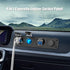 4 in 1-12V USB Outlet RV Accessories, PD3.0 & Dual QC3.0 Car USB Port Aluminum Charger with Lighted 150W Socket