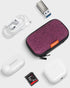 GLCON Mini Hard Earbud Case for Apple Airpods, Earpods, Samsung Galaxy Buds, JBL, Sony in-Ear Headphones - Small Cute