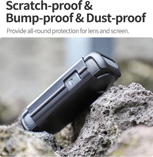 Protective Case for Insta360 X4 Lens and Screen Cover, Compatible with Insta360 X4 Camera Accessories