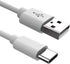 Geekria USB Headphones Earbuds Short Charger Cable, Compatible with Skullcandy Aviator 900 ANC (1ft/30cm 2 Pack)