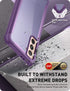i-Blason Ares Series Rugged Clear Bumper Case for Galaxy S21 5G (2021 Release), Without Built-in Screen Protector,
