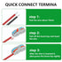 20A 240W Waterproof Voltage Converter 18V 20V 24V 36V 48V to 12V with Fuse Buck Reducer for Golf Cart (Inputs 18V-60V)
