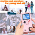Game Console Case for iPhone, Retro Protective Cover with 36 Small Games, Full Color Display, Video Game Case for