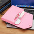 NIDOO Portable Felt Storage Bag, Electronics Accessories Protective Case Pouch for MacBook, Cables, Power Bank, Pink