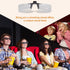 3D 3D MECCANIXITY Polarized Clip-on Glasses, Passive Circular Viewing Glasses Frame for Anaglyph Movies Theater Games