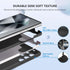 ZUSLAB Black Silicone Case for Samsung Galaxy S24 Ultra 6.8", Slim Fit TPU Rubber Gel, Shockproof, Wireless Charging