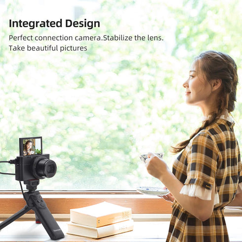 Newmowa Mini Shooting Grip, Vlog Camera Grip for Sony, Vlogger Grip for Sony ZV1 RX100 VII RX100M2 RX100M3 RX100M4