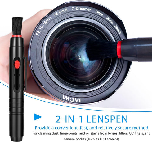 ZMYPPYA Set Camera Cleaning kit - Professional Camera Lens Cleaning Kit,Complete DSLR & Mirrorless Camera Sensor
