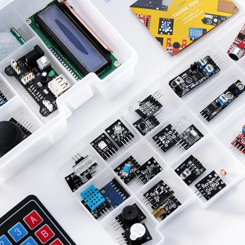 37 1 R3 2560 ELEGOO Upgraded in Sensor Modules Kit with Tutorial Compatible with MEGA Nano