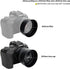 Lens Hood for Canon RF 50mm F1.8 STM on EOS R6 R5 RP, Reversible Shade Replace Canon ES-65B, Compatible with 43mm