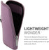 kwmobile 6" Neoprene e-Reader Pouch Size eReader - Universal eBook Sleeve Case with Zipper - Lavender