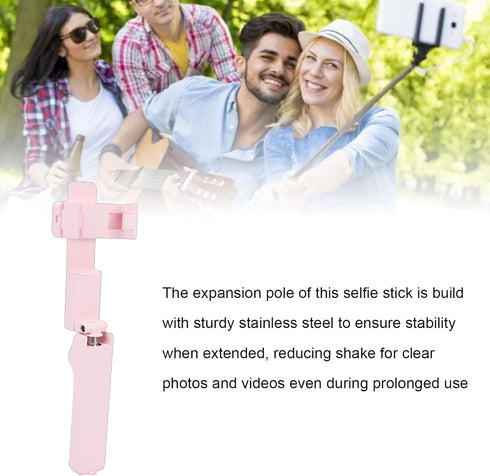 Leftwei 12cm 67cm 360 Extendable Phone Selfie Stick, Compact Extended Selfie Stick, Remote Portable with Degree