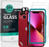 Ibywind Screen Protector for iPhone 13 Mini (5.4 Inches), with 2Pcs Tempered Glass, 1Pc Camera Lens Protector, Easy to