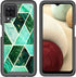 Case for Samsung Galaxy A12, Cute Shockproof Dual Layer Armor Protective Floral Bumper Phone Case Cover (6.5", 2021)