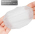 200 Pieces Disposable Non-Woven Earpad Covers for Headphones - Sanitary Headphone Ear Cover (White, M, 8 cm/3.1 Inch)