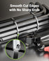 100 11.8 Inch 304 Metal Zip Tie Tool with PCS Stainless Steel Zip Ties, Heavy Duty Zip Tie Cutter and Tighter