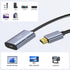 Maqze 8K@30Hz 2.1 4K@144Hz, 0.5m 65W PS5, HDMI to USB-C Adapter, Graphene Cable with PD Charging,HDMI Male to Type-C