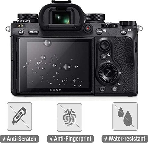 GH6 Screen Protector for Panasonic LUMIX GH6 4K Digital Camera, 0.3 mm Tempered Glass Film, 3 Packs