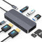 YUANSHAN Docking Station Dual Monitor for HP/Dell/Lenovo/MacBook, USB C Hub Adapter with Dual