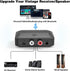 BAISHUN RCA/3.5mm 5.3, Bluetooth Receiver, NFC-Enabled AUX USB Drive/TF Card Outputs, Wireless Audio Adapter
