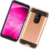 Z-GEN Hybrid Case for T-Mobile REVVL 2 (5.5"), Brushed Style, CS3 Rosegold