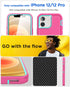 AICase for iPhone 12/12 Pro Case Built-in Kickstand with Glass Screen Protector+Camera Lens,Heavy Duty Drop Protection Full Body Rugged Shockproof Military Protective Tough Durable Cover_5