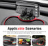 Cuymoap Multifunction Car Anti-slip Mat, Storage Pad & Rotatable Phone Holder & Parking Number Plate, Large Organizer