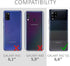 kwmobile Case Compatible with Samsung Galaxy A42 5G - Soft Slim Protective TPU Silicone Cover - Bordeaux