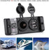 12V Waterproof Cigarette Lighter Socket, Dual USB Power Socket Switch Panel for Car RV Marine Boat