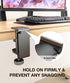 Headphone Hook Desk, Foldable Headset Holder Clamp Hanger Mount with Built-in Cable Clip Organizer