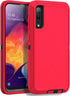 MXX Heavy Duty Case for Samsung Galaxy A50, Tough Drop Protection (No Screen Protector), Red, A50s/A30s Compatible