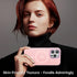 Upgraded Magnetic Slim Translucent Case for iPhone 15 Pro Max, Compatible with MagSafe, Tender Pink