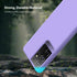 ZUSLAB Nano Silicone Case for Samsung Galaxy S21 Ultra 5G, Liquid Silicone Rubber Shockproof Full Protection (Purple)