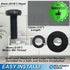 Replacement Screws VESA Compatible M4 12mm for TV/Monitor Wall Mount Brackets