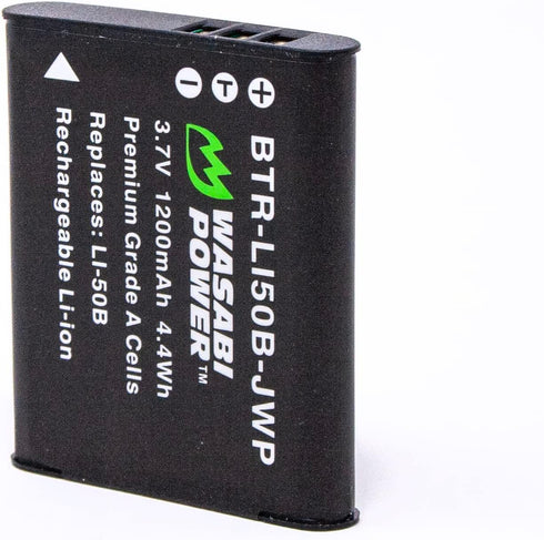 (2-Pack) D-LI92 I-10, RZ10, RZ18, WG-1, WG-1 WG-2, WG-2 WG-3, WG-3 WG-4, WG-4 WG-10, X70, WG-90 Wasabi Power Battery