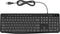 Wired Quiet Multimedia USB Computer Keyboard, Silent with Low Profile Chiclet Keys, Full Size for Laptop/Desktop