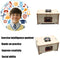 Handmade Wooden Gramophone Recorder - Musical Toy for Kids