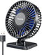 Gaiatop USB Desk Fan, Portable Quiet 3 Speeds Personal Fan for Home, Office, and Outdoor Use (Blue)