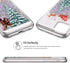 Shop iPhone 14 Pro Christmas Case: Glitter Sparkle Liquid Floating, Shockproof Clear TPU Bumper, Colorful Santa Claus